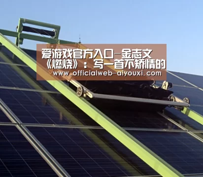 爱游戏官方入口-金志文《燃烧》:写一首不矫情的摇滚,却听得出厚重的思考(图1) 爱游戏官方入口-金志文《燃烧》:写一首不矫情的摇滚,却听得出厚重的思考(图1)